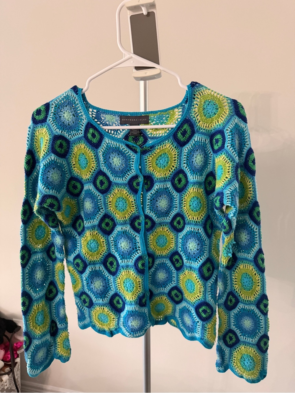 Northern Isles Crochet Cardigan Sweater